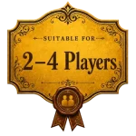 suitable for 2-4 players